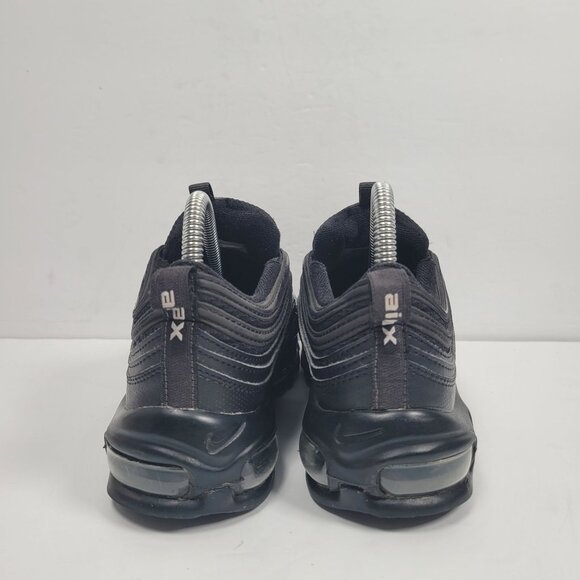 Nike Air Max 97 Triple Black Youth Sneakers 921522-011 US Size 5Y - Picture 4 of 8